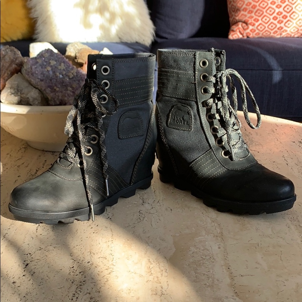 Sorel boots.